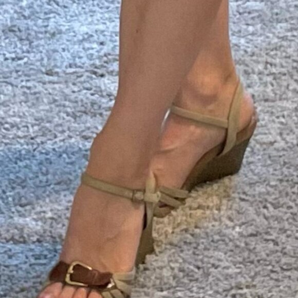 Espadrilles, Aerosoles brand, Size 7.5US (5.5EU), Canvas and faux leather - Picture 2 of 6